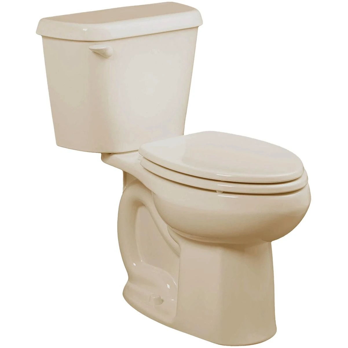 American Standard Colony3 Chair Height Bone Elongated Bowl 1.28 GPF Toilet-To-Go