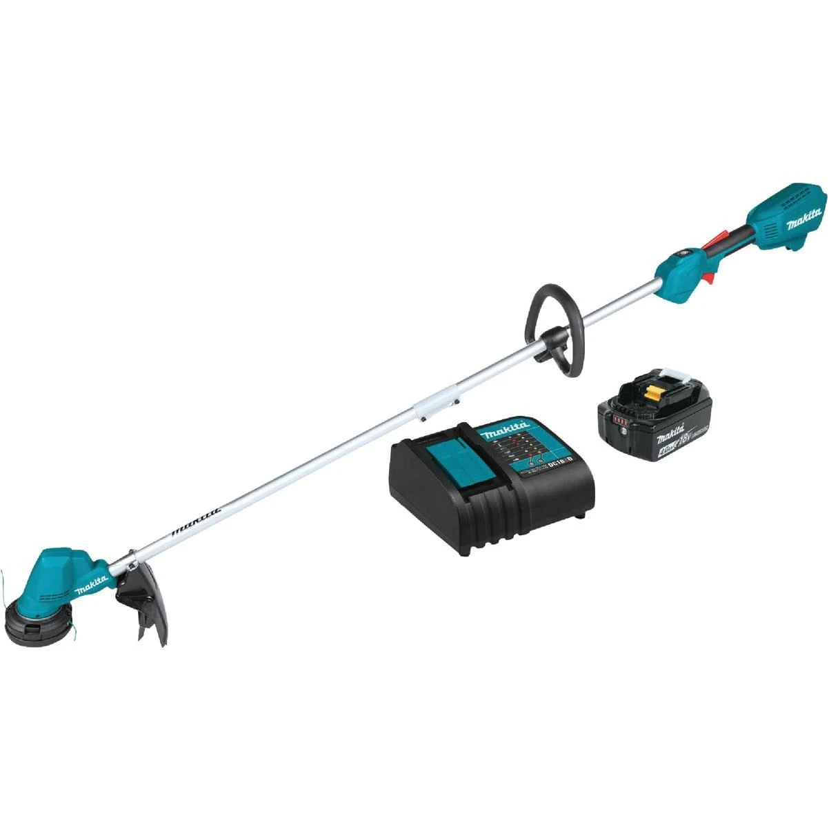 Makita 18V LXT 13 In. Lithium-Ion Straight Brushless Cordless String Trimmer Kit