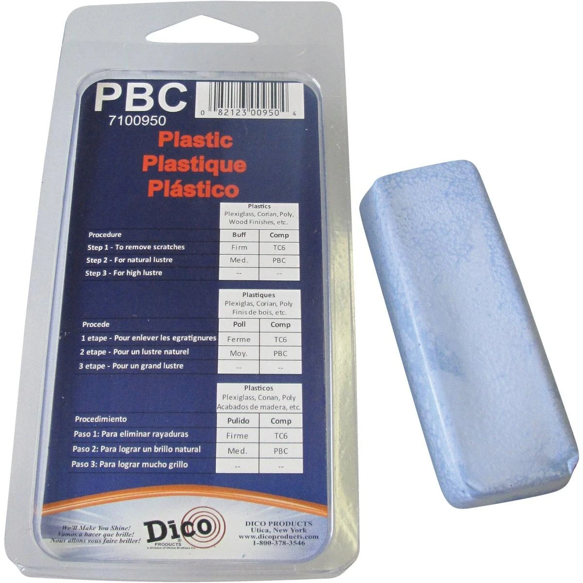 Dico Plastic PBC Buffing Compound