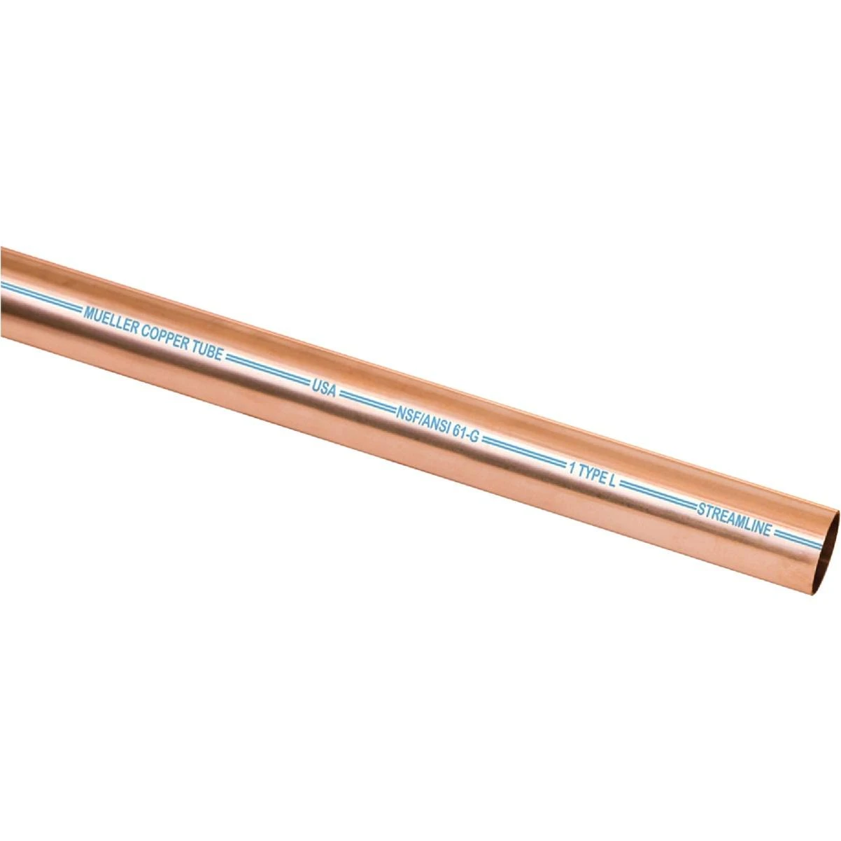 Mueller Streamline 3/8 In. ID x 10 Ft. Type L Copper Pipe