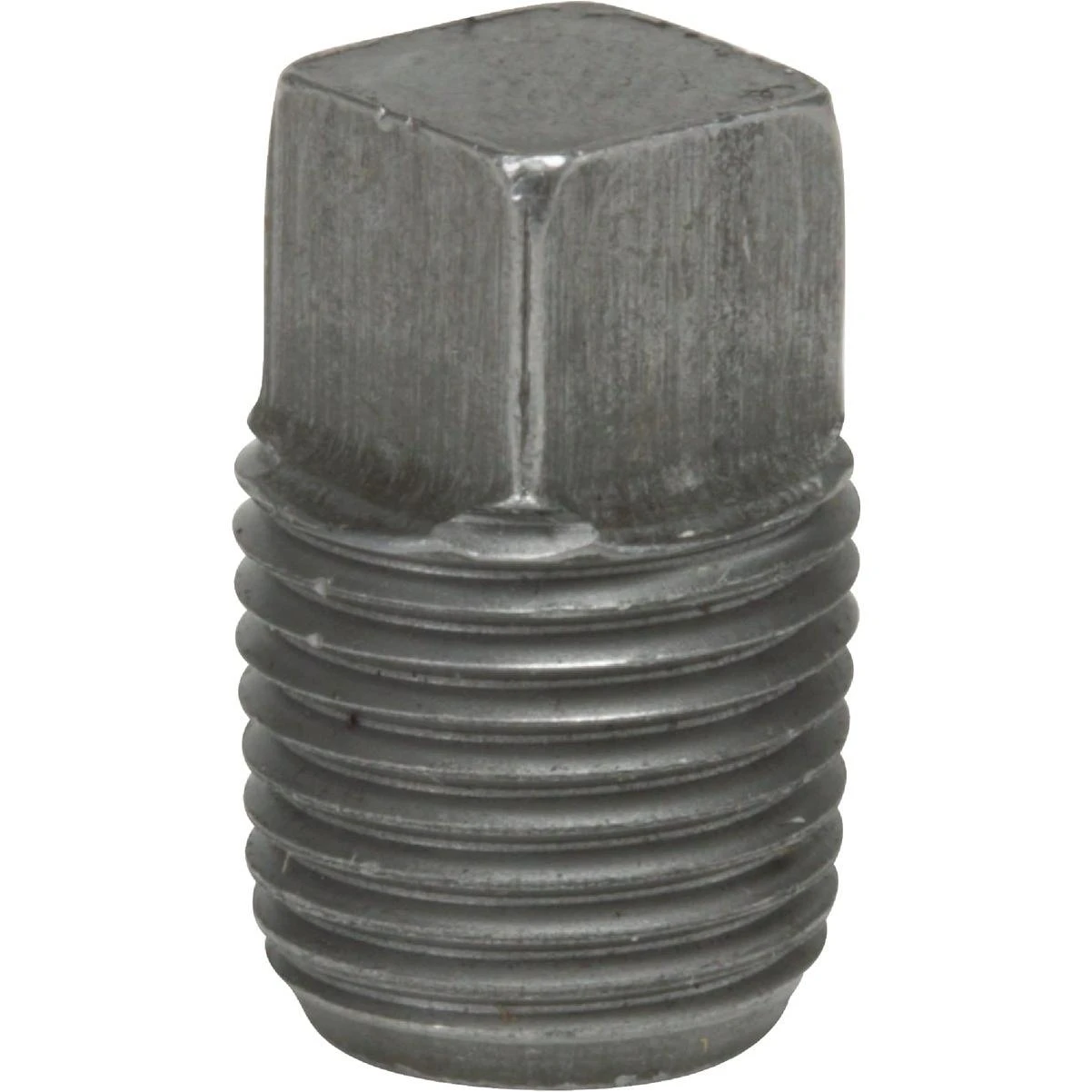 Anvil 2 In. Malleable Black Iron Square Head Pipe Plug