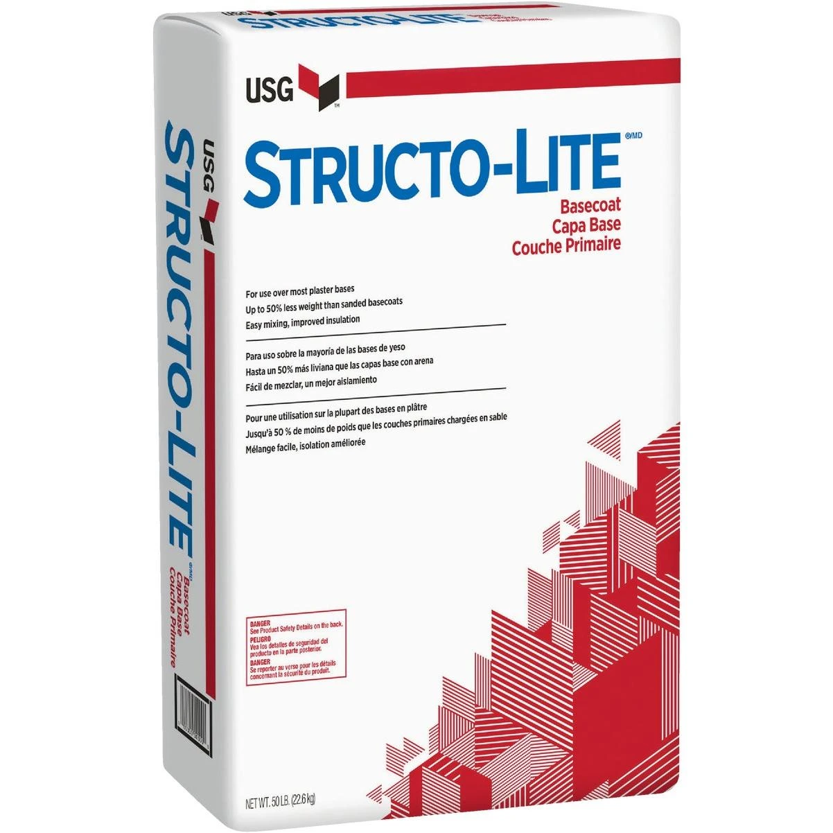 Structo-Lite 50 Lb. Brown Plaster
