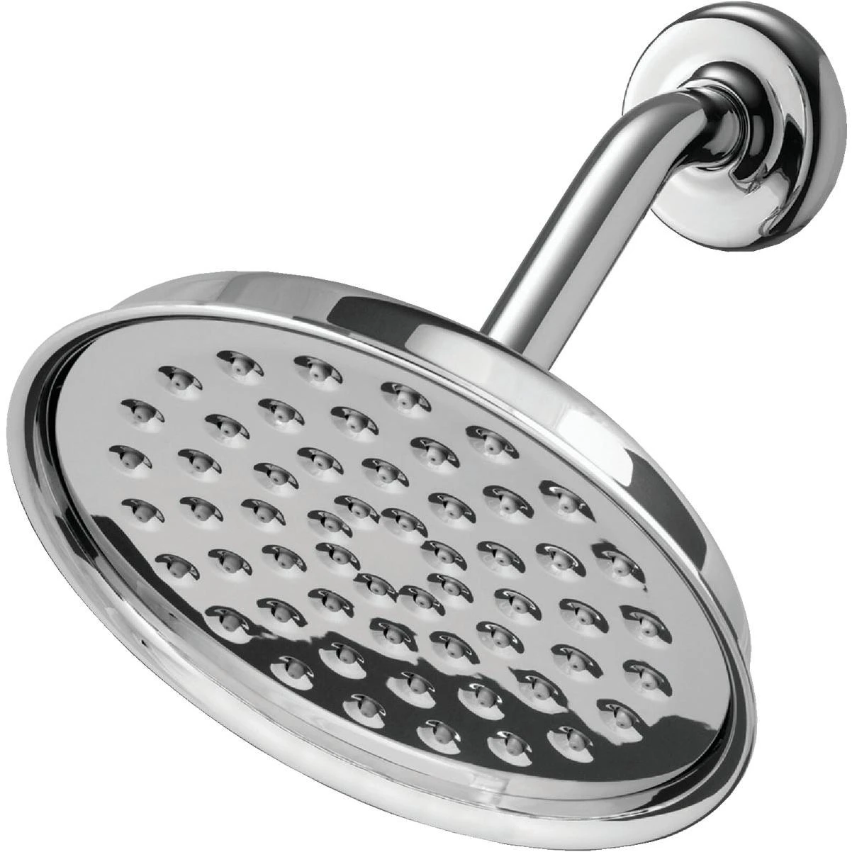 Waterpik RainFall+ Rain Shower 1-Spray 1.8 GPM Fixed Showerhead, Chrome