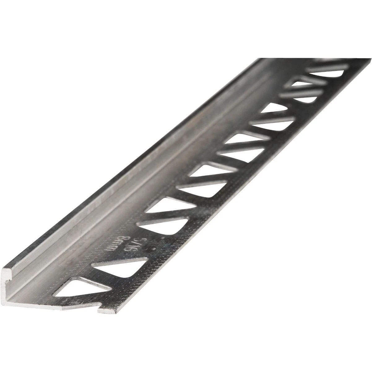 M-D Building Products 5/16 In. x 8 Ft. Mill Aluminum L-Shape Ceramic Tile Edging