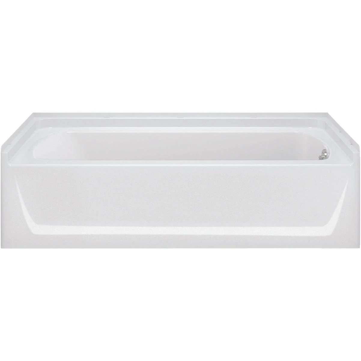 Sterling Ensemble 60 In. L x 30-1/4 In. W Right Drain Rectangular Alcove Bathtub in White