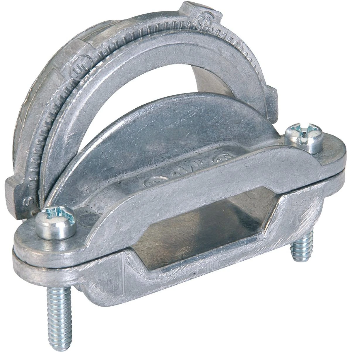 Sigma Engineered Solutions ProConnex 1-1/4 In. Die-Cast Zinc Clamp-on Type NM/SE Cable Connector