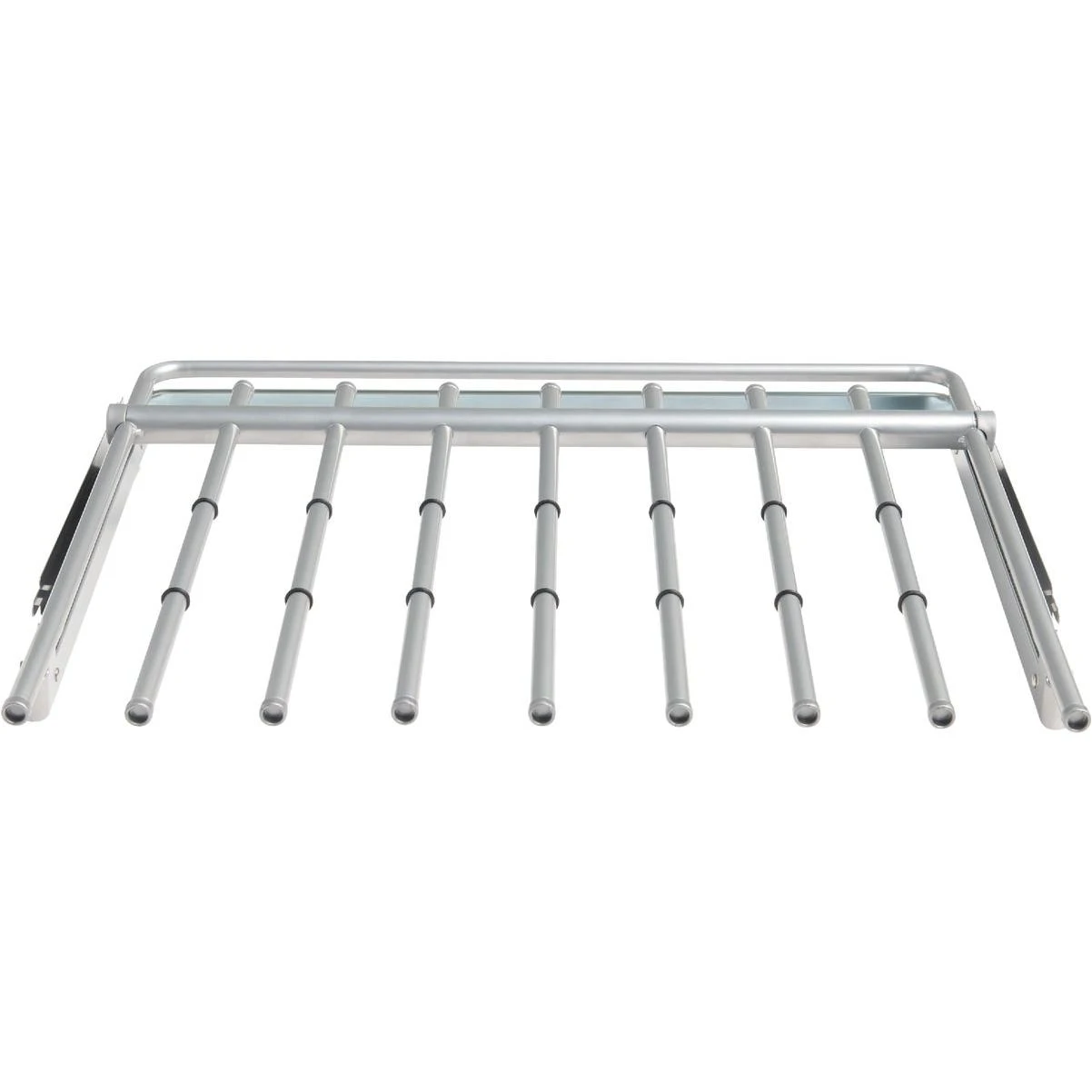 Rubbermaid Configurations Titanium Sliding Pants Rack