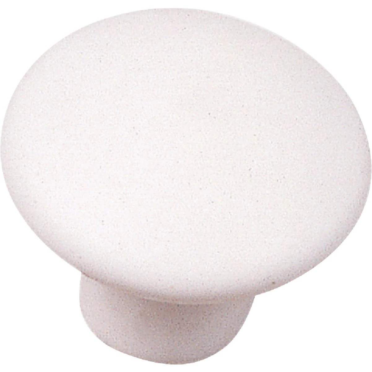 Laurey Porcelain Round 1-3/8 In. Dia. White Cabinet Knob