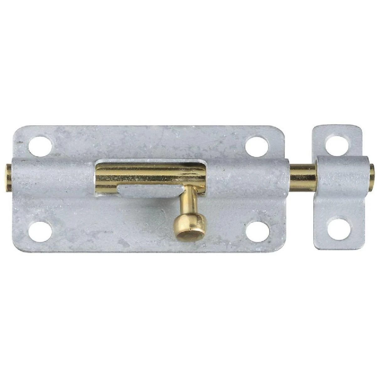 National Hardware 4 In. Galvanized Steel Door Barrel Bolt