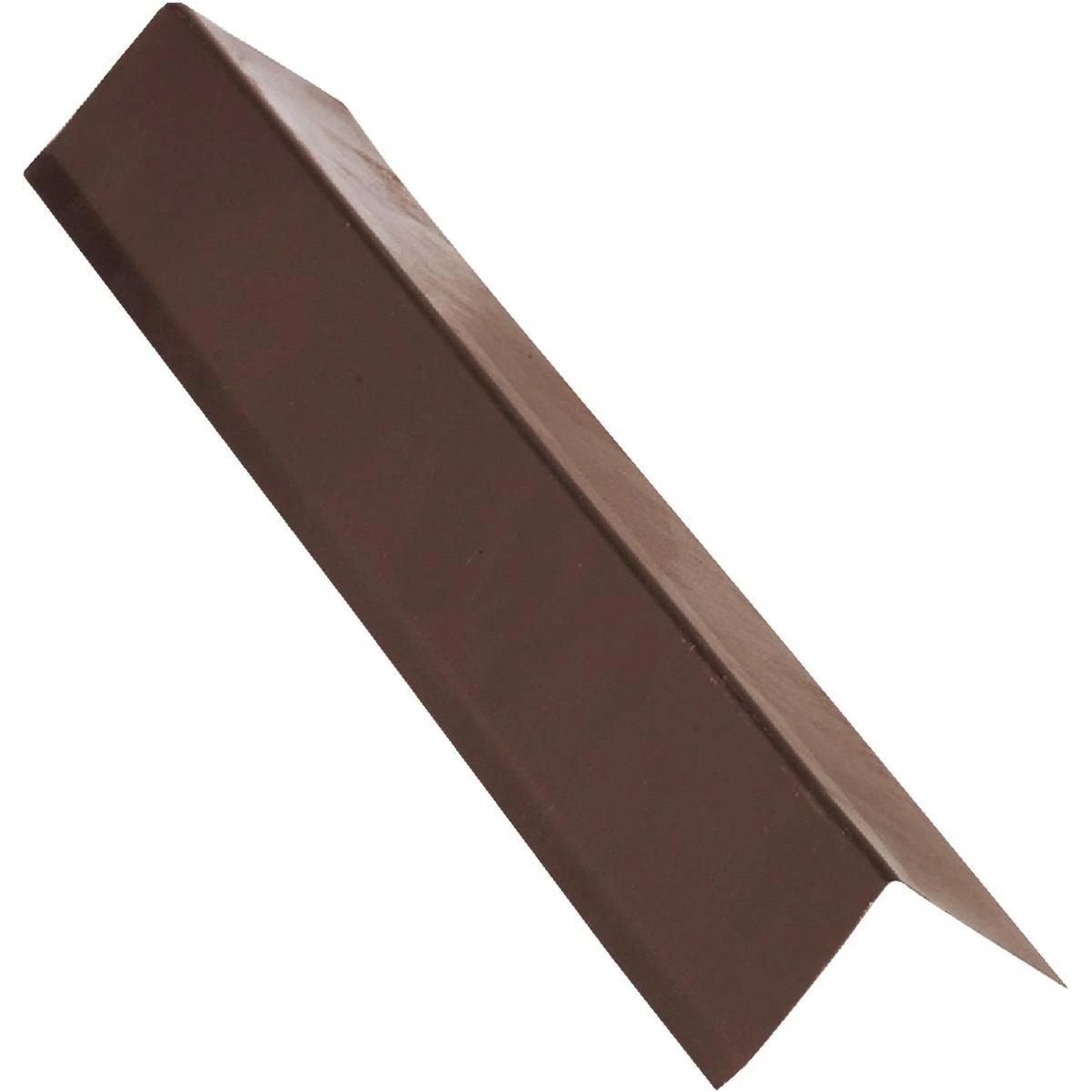 NorWesco A 2 In. X 2 In. Galvanized Steel Roof & Drip Edge Flashing, Brown