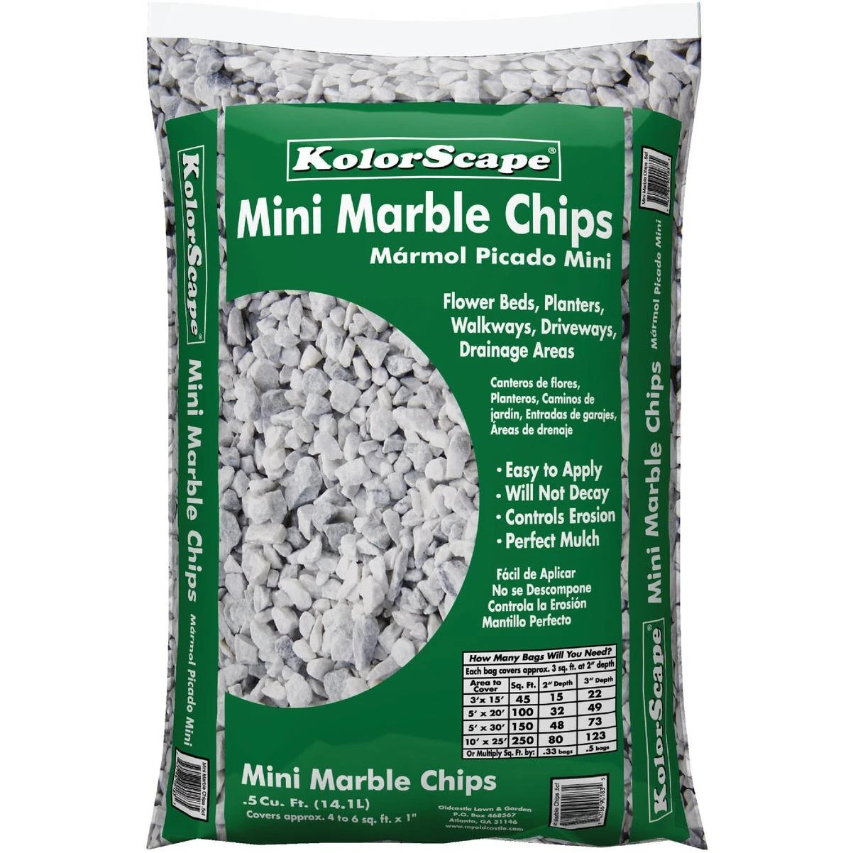 KolorScape 0.5 Cu. Ft. Mini Marble Rock
