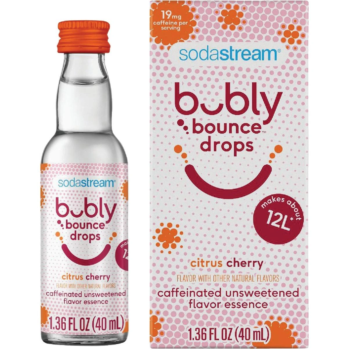  SodaStream Bubly Bounce Cherry Citrus Beverage Drops