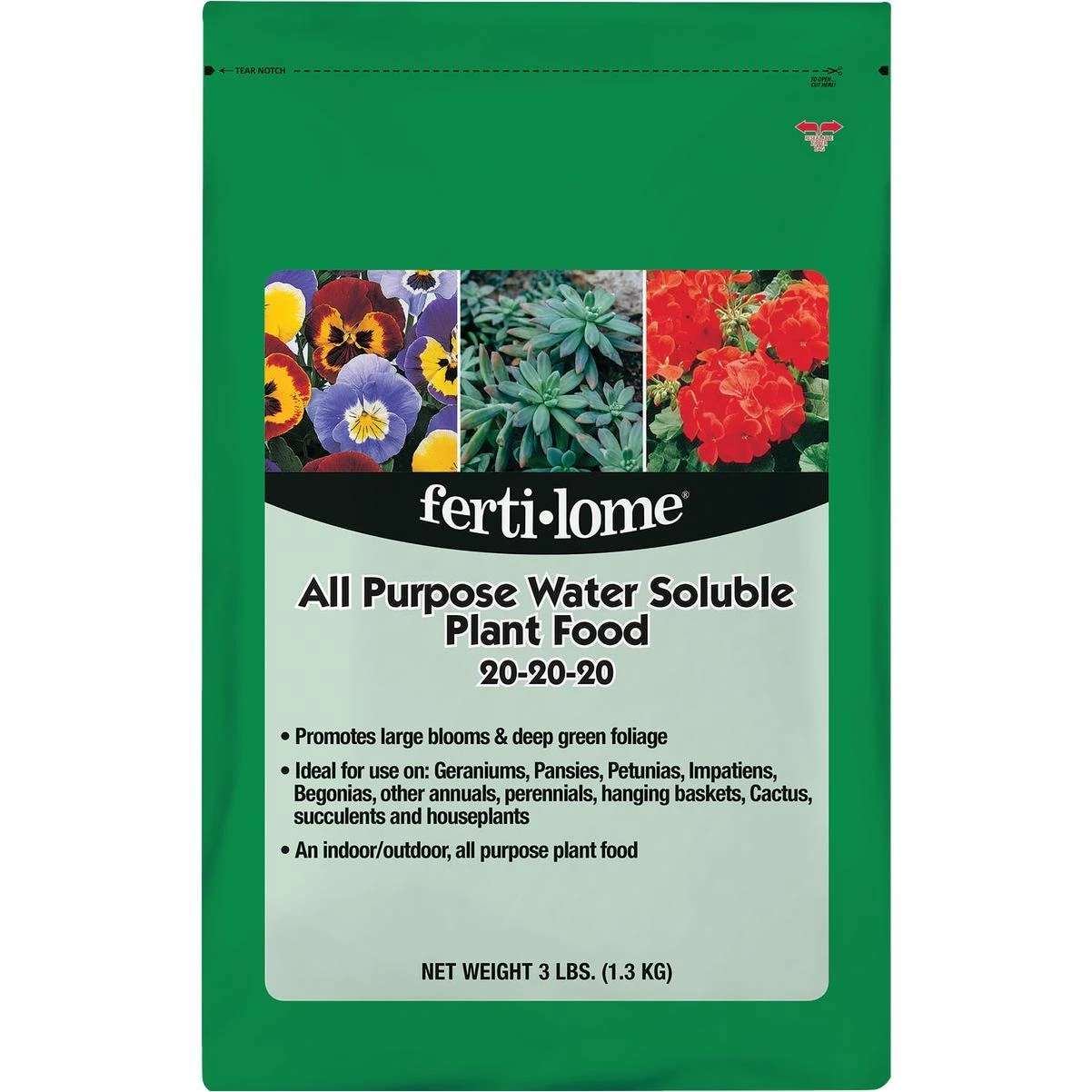 Ferti-Lome 3 Lb. 20-20-20 All Purpose Dry Plant Food