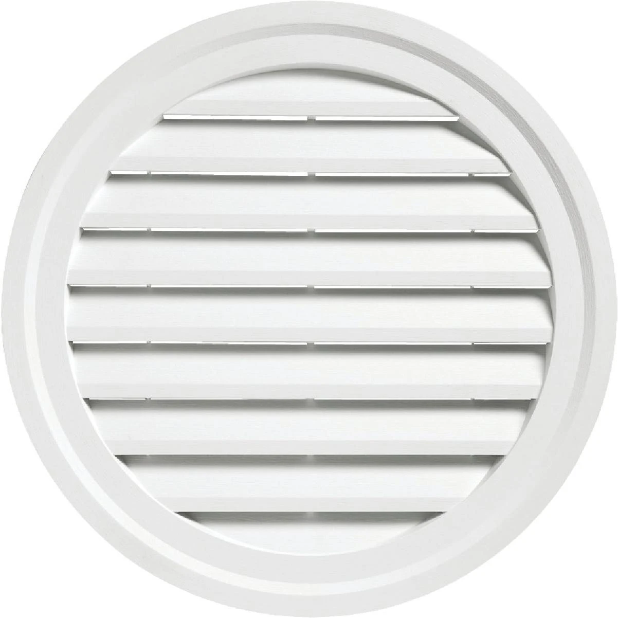 Ply Gem 22" Round White Gable Attic Vent