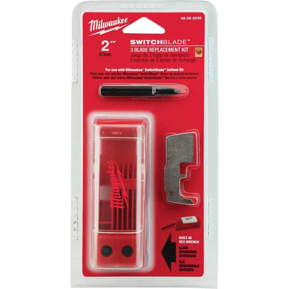 Milwaukee SWITCHBLADE 2 In. Selfeed Replacement Blade