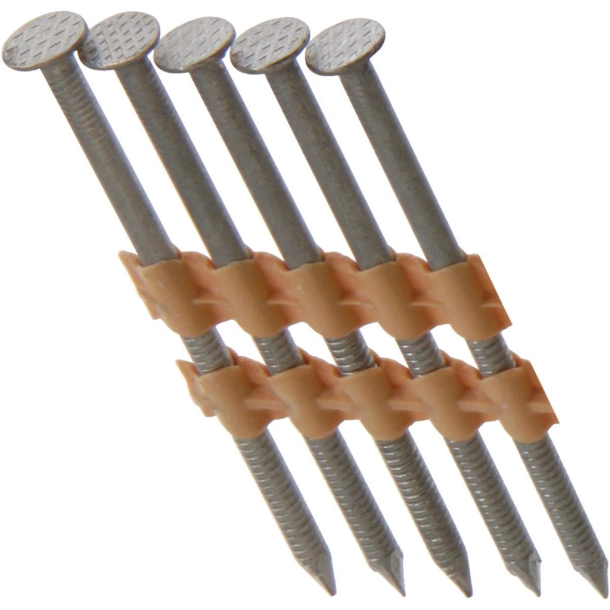 Grip-Rite 21 Degree Plastic Strip Stainless Steel Full Round Head Framing Stick Nail, 3-1/4 In. x .120 In. (1000 Ct.)