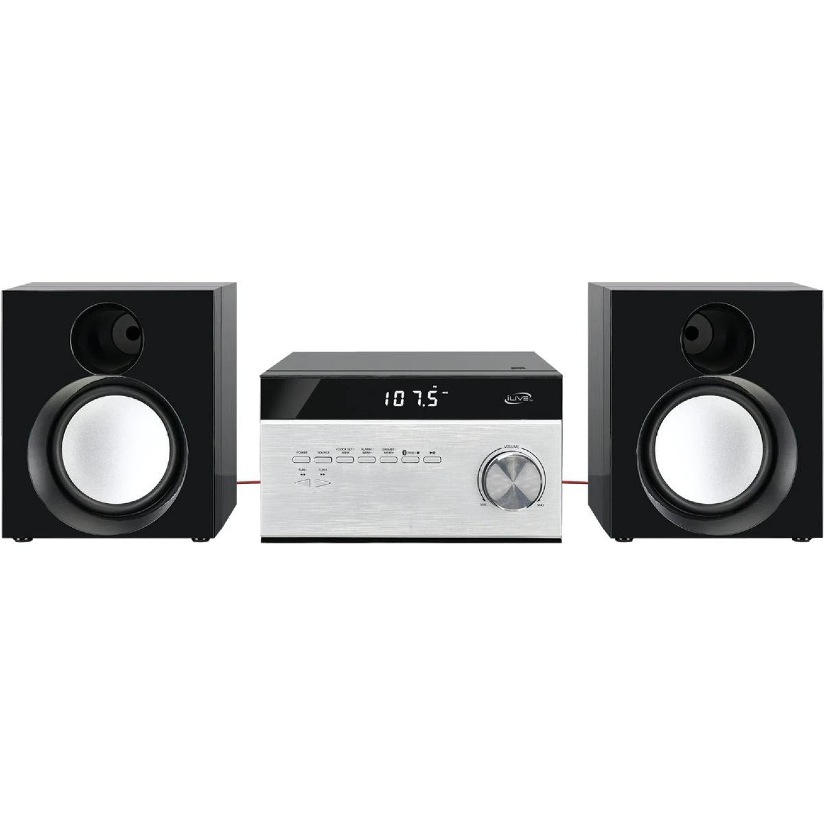 iLive Wireless Home Music System Clock Radio