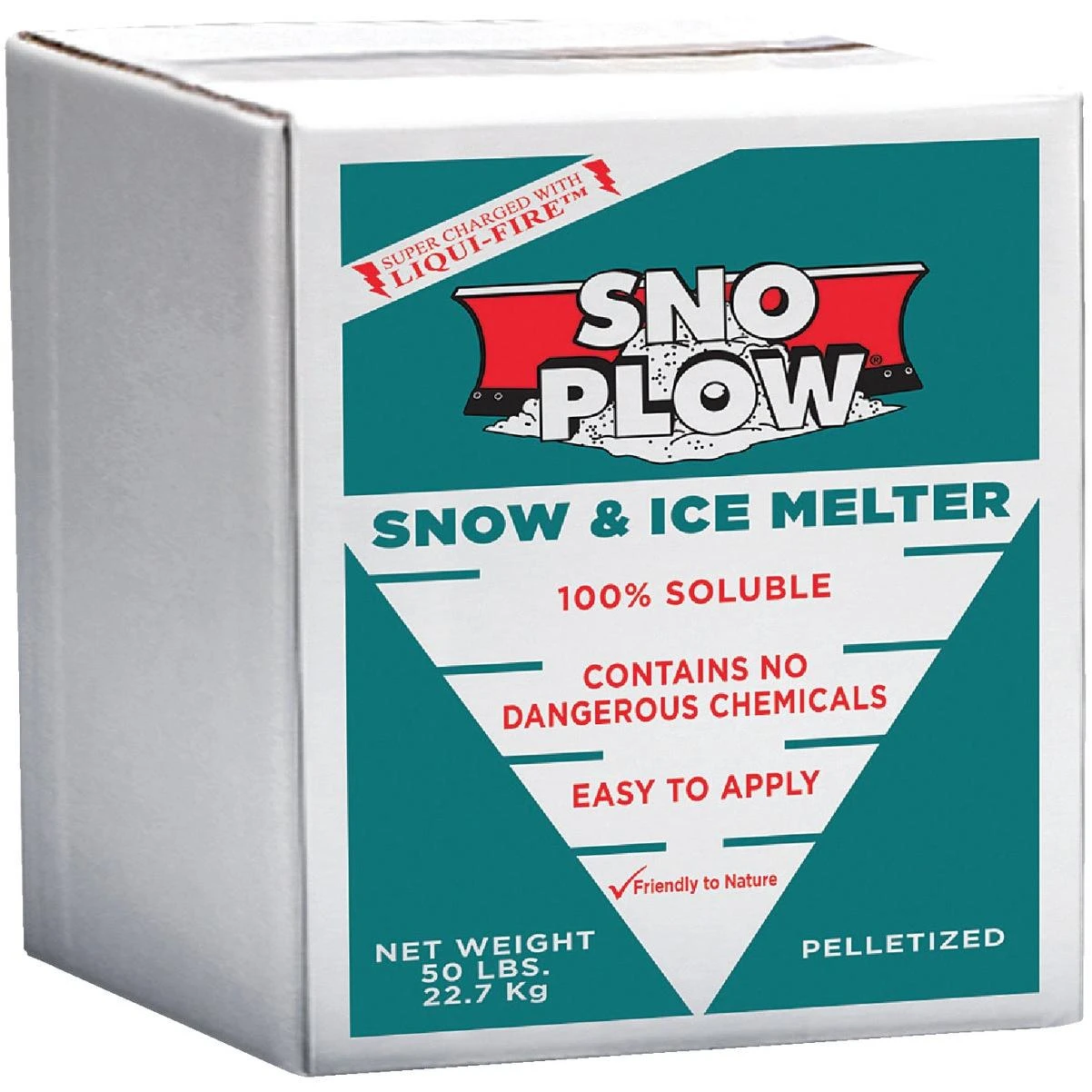 Sno Plow 50 Lb. Box Ice Melt Pellets