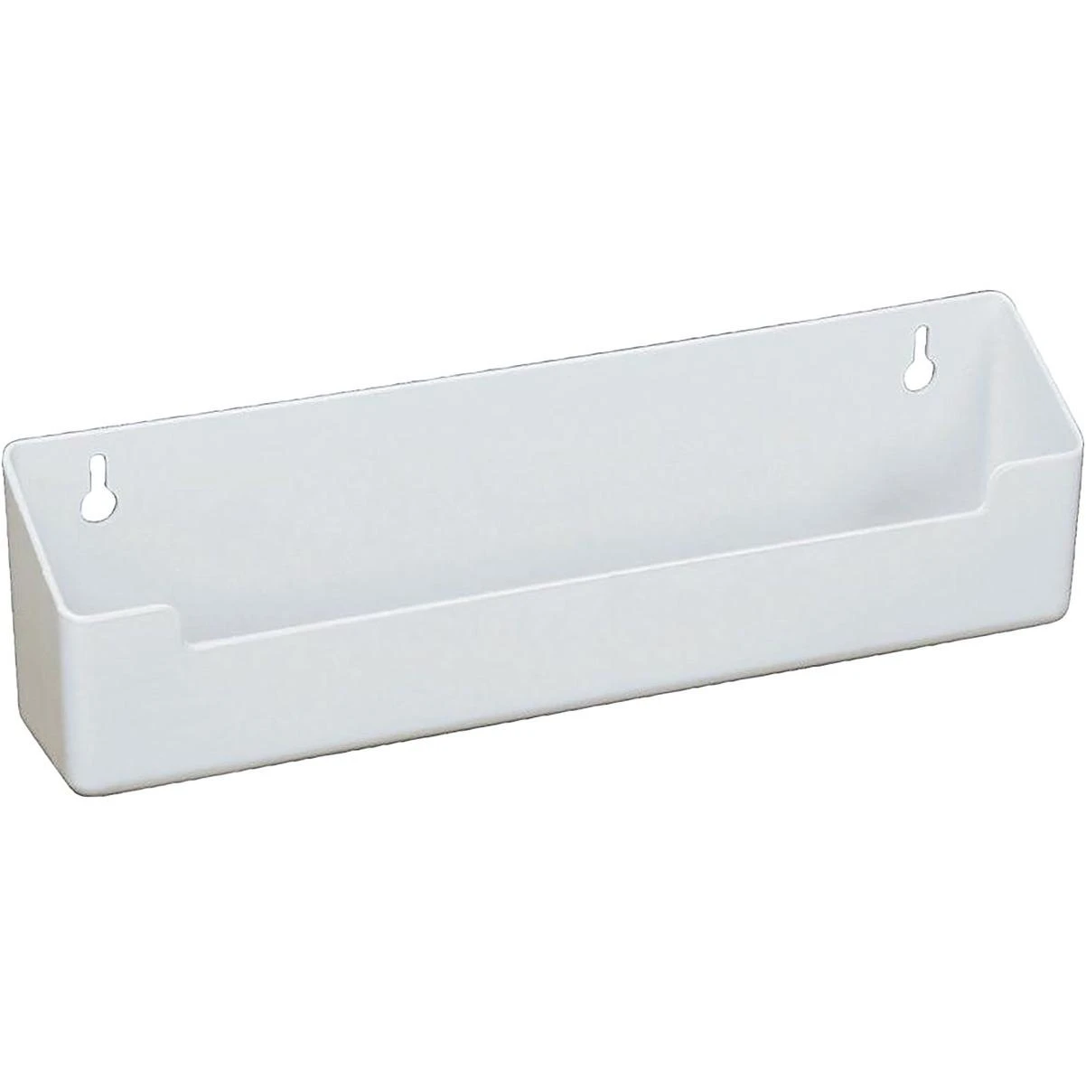 Knape & Vogt Real Solutions 11 In. White Steel In-Cabinet Sink Front Tray & Hinge Kit