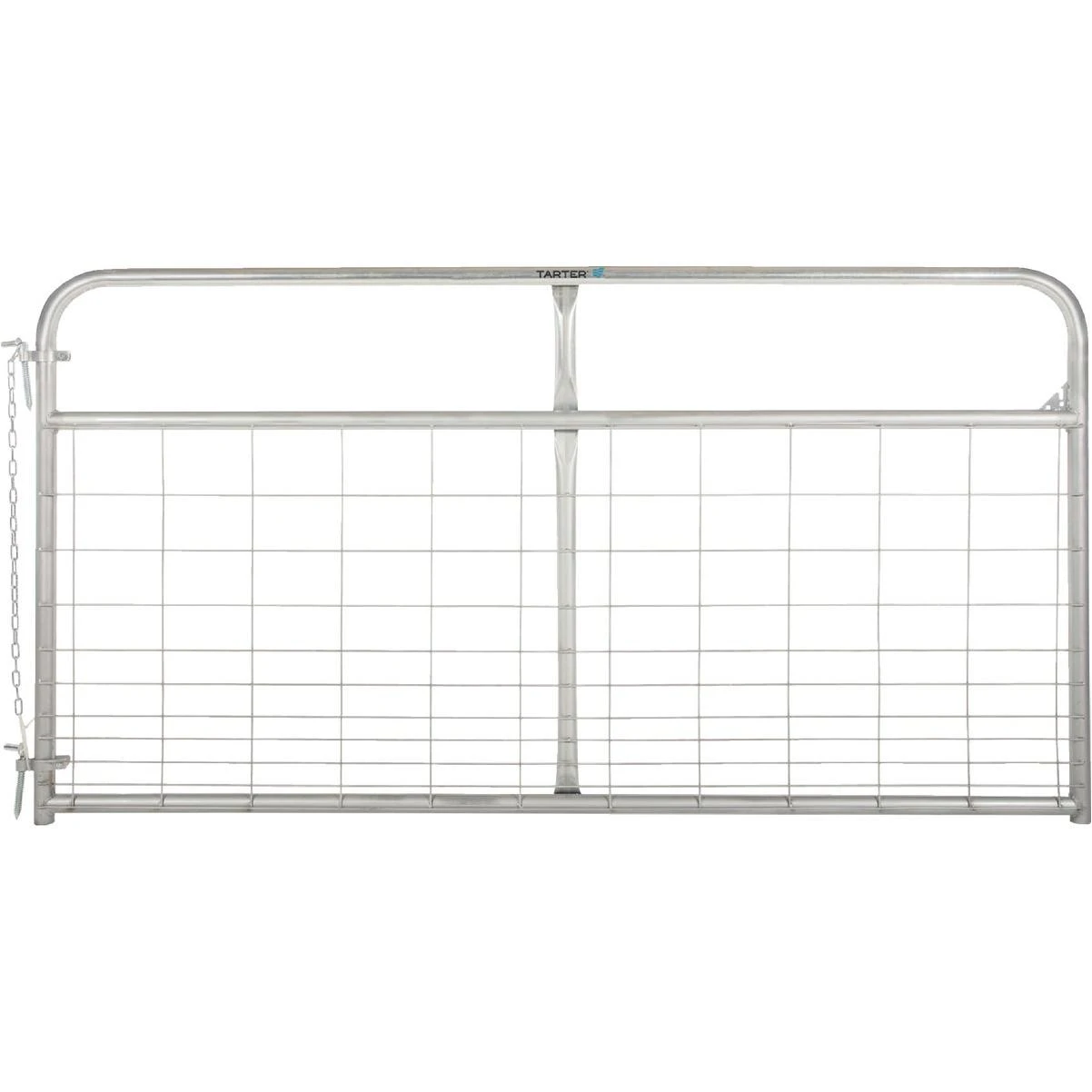 Tarter 50 In. H. x 8 Ft. L. x 1-3/4 In. Tube Diameter Galvanized Wire-Filled Tube Gate