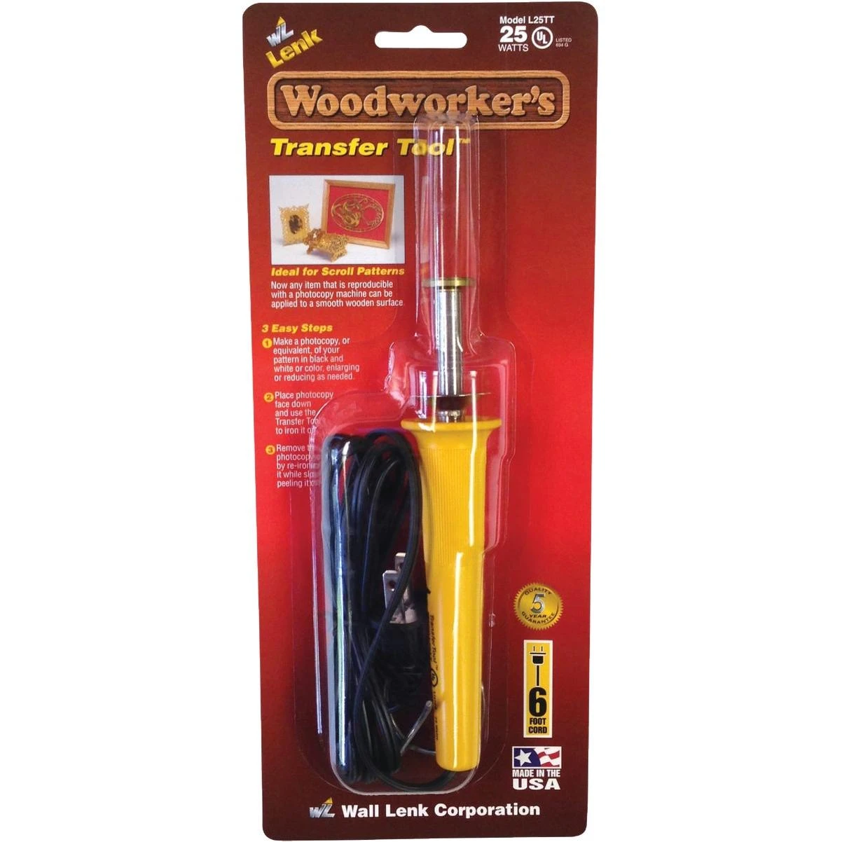Wall Lenk Woodworker's 25W Transfer Tool