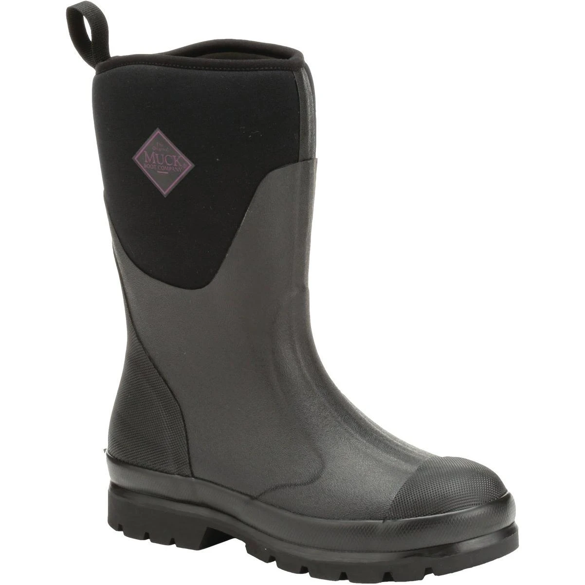 The Muck Boot Company Chore Mid Women's Black Rubber Pull-On Boot, Size 11