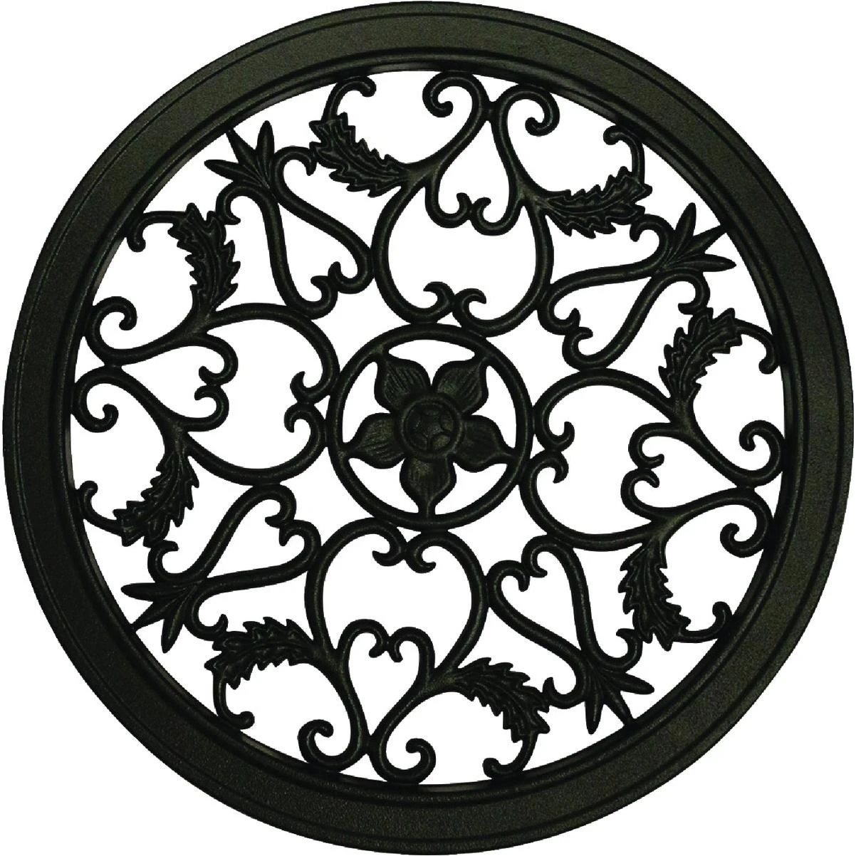 Nuvo Iron 15 In. Dia. Round Cast Aluminum Gate Insert