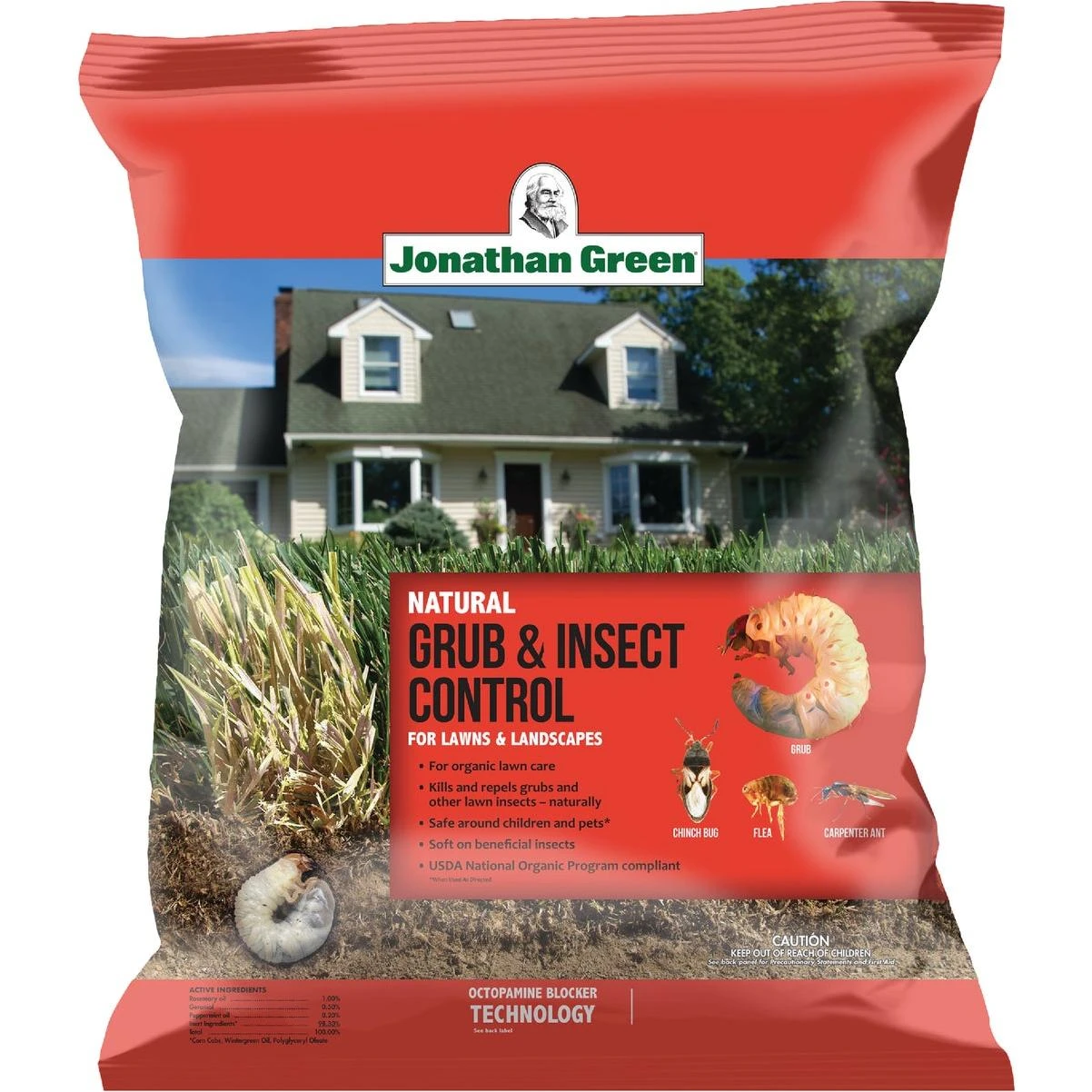 Jonathan Green 10 Lb. Ready To Use Granules 5000 Sq. Ft. Coverage Organic Grub & Insect Control