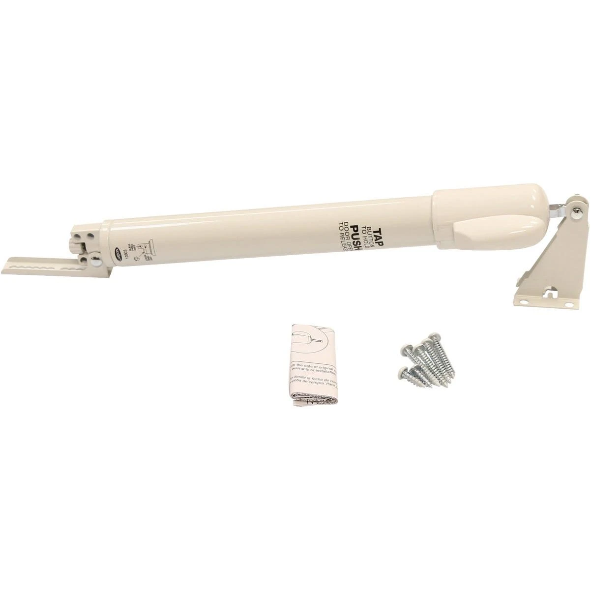 Larson White Standard Duty Storm Door Closer with Hold Open