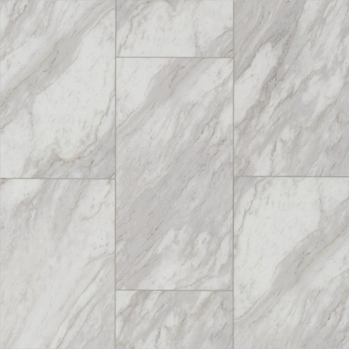 Floorte Pro Paragon Tile Plus Oyster 12 In. x 24 In. Vinyl Floor Tile (15.83 Sq. Ft./Box)