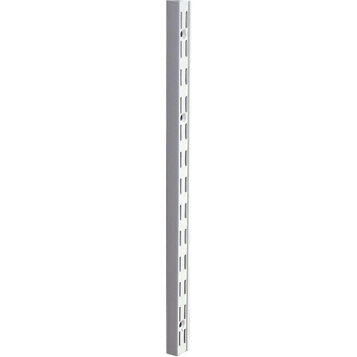 Knape & Vogt 82 Series 16-1/2 In. Titanium Steel Heavy-Duty Double-Slot Shelf Standard