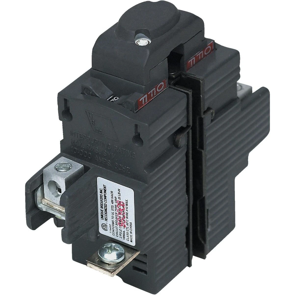 Connecticut Electric 60A Double-Pole Standard Trip Packaged Replacement Circuit Breaker For Pushmatic