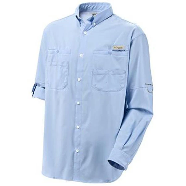 Columbia Men's Tamiami Ii Long Sleeve Shirt - Xl - Sail Blue