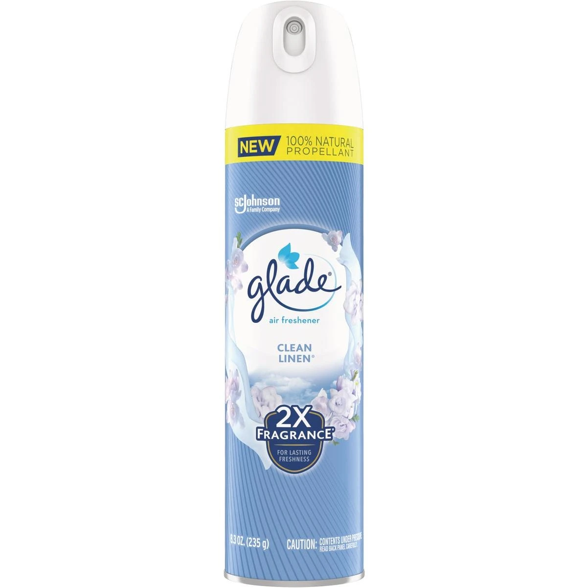 Glade 2X Fragrance 8 Oz. Clean Linen Spray Air Freshener