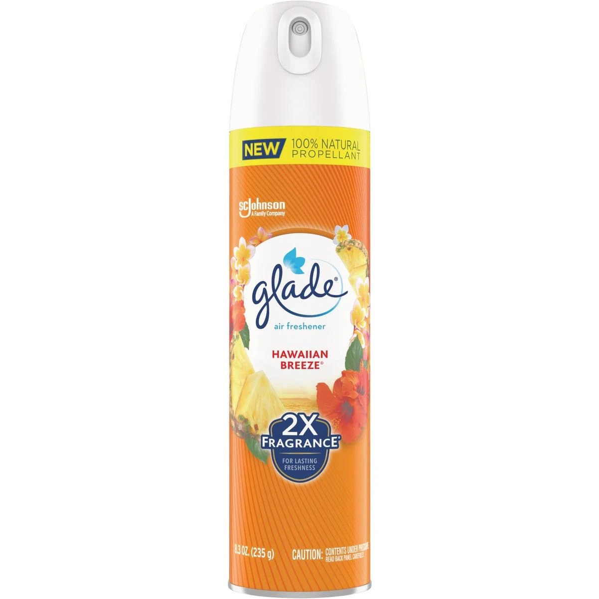 Glade 2X Fragrance 8.3 Oz. Hawaiian Breeze Spray Air Freshener