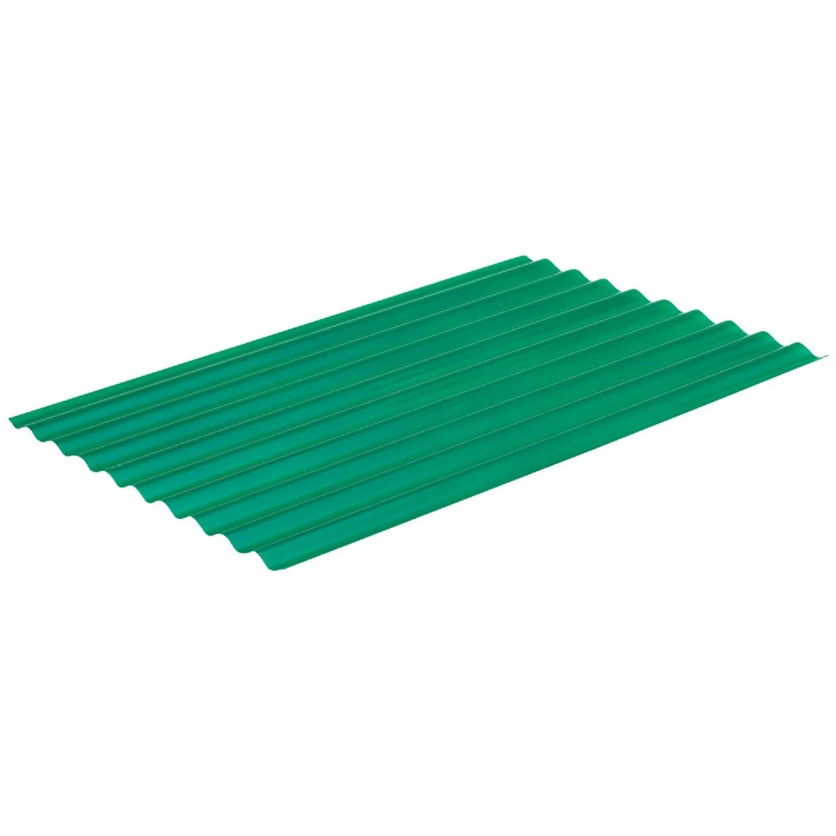 Sequentia Super600 26 In. x 10 Ft. Hunter Green Round Fiberglass Corrugated Panels