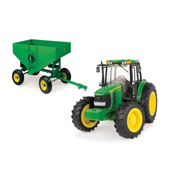 1/16 John Deere Big Farm 7430 Tractor & Gravity Wagon Toy - LP75986