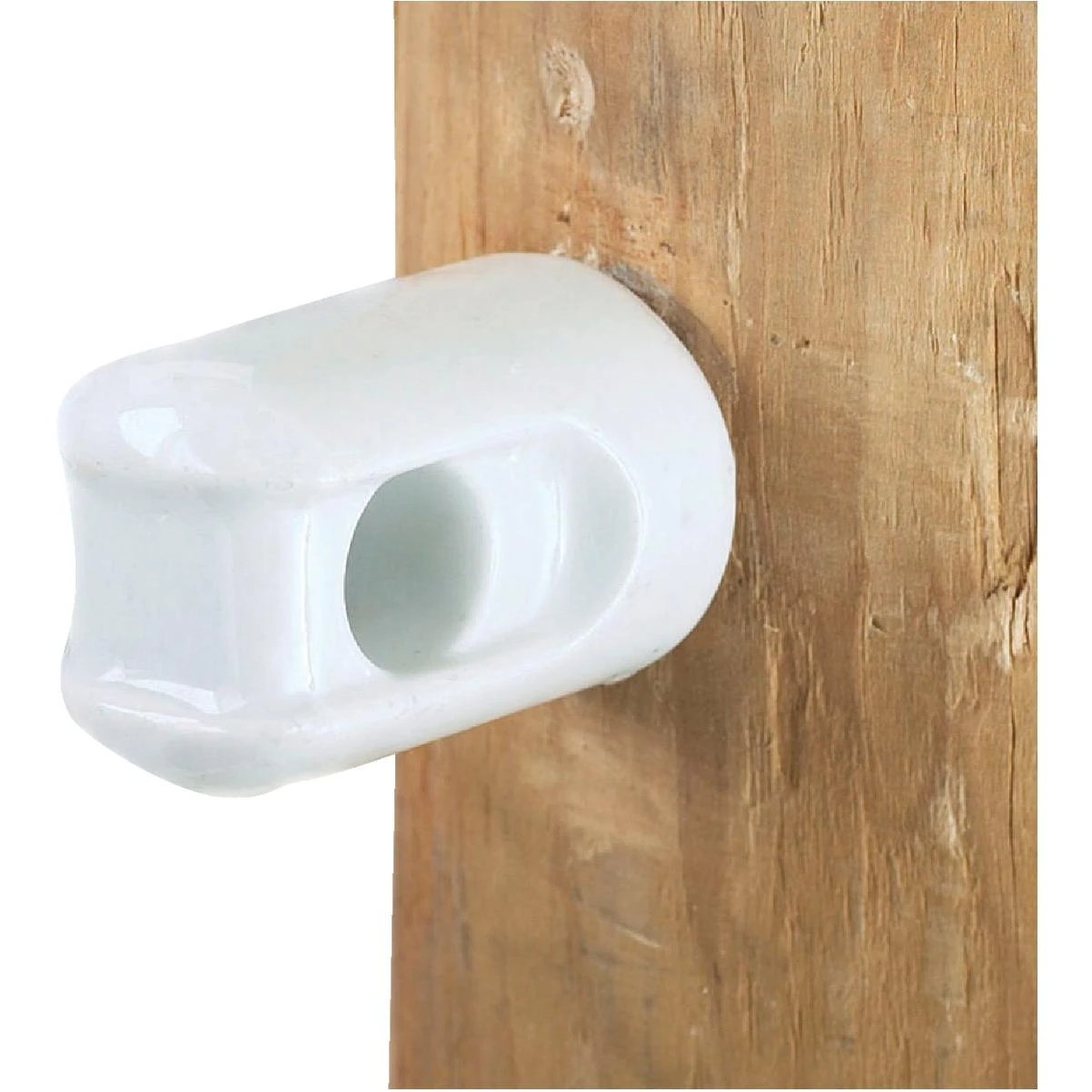 Dare Line Insulators With Lag Bolt White Dare Line Insulators With Lag Bolt White