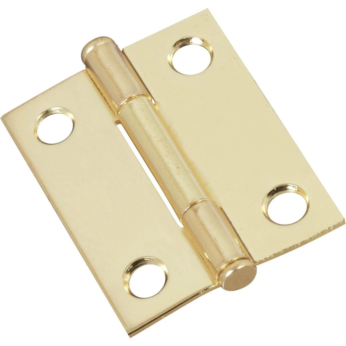 National 2 In. Brass Full-Inset Pin Hinge (2-Pack)