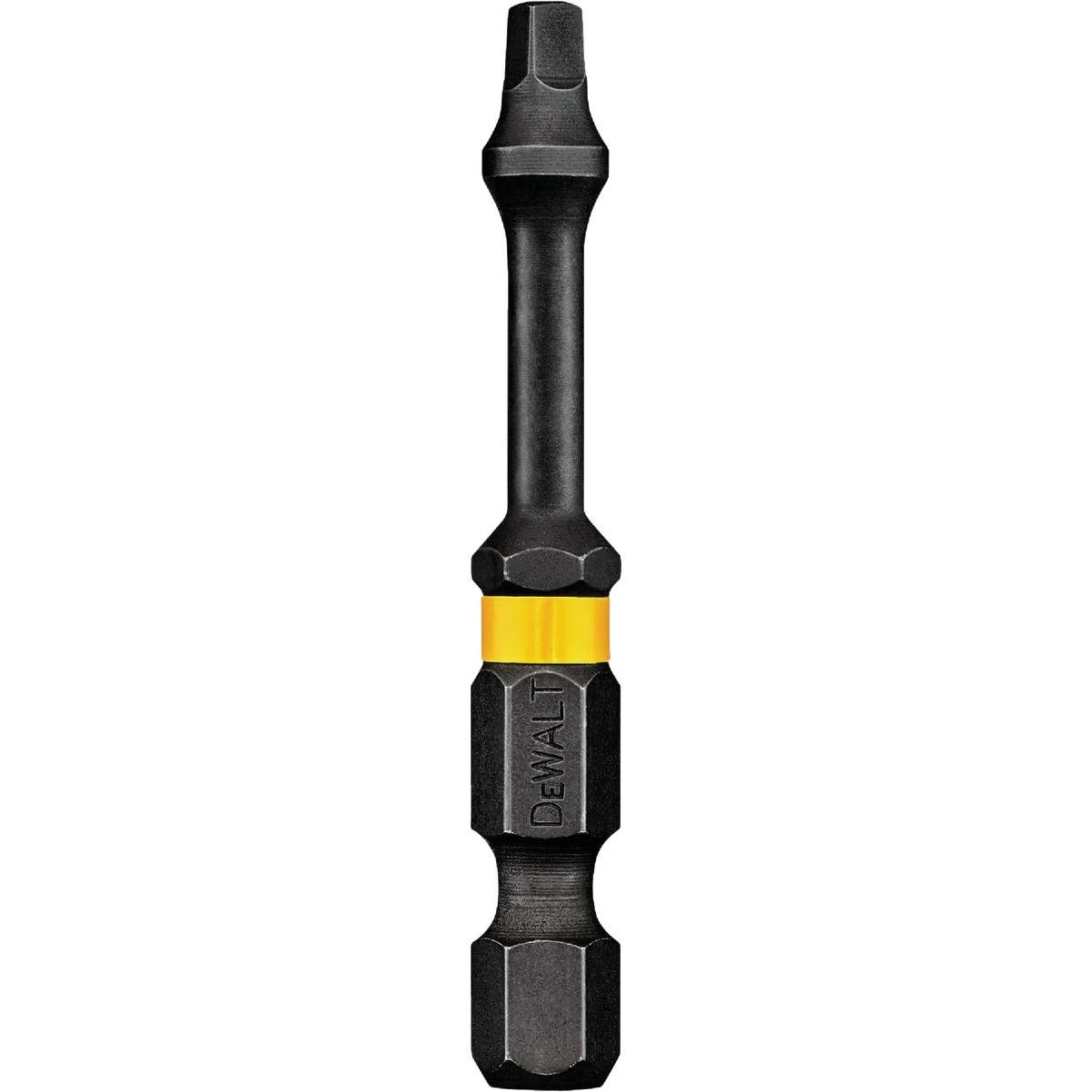 DEWALT FlexTorq 2 In. #1 Square Insert Impact Screwdriver Bit (2-Pack)