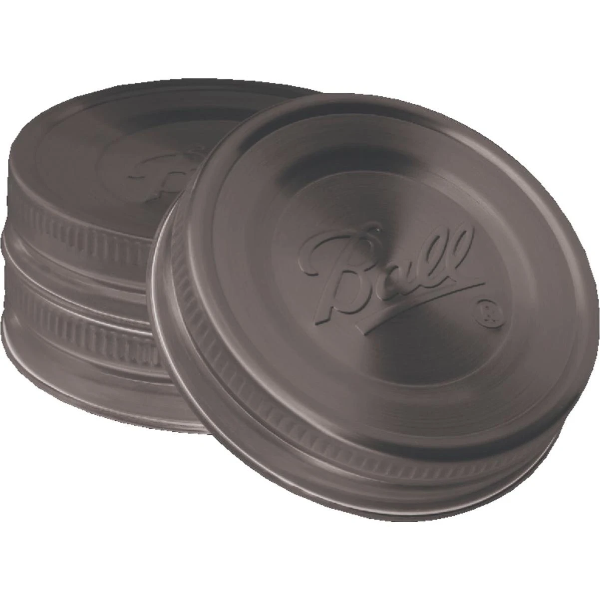 Ball Regular Mouth Stainless Steel Lids (3-Pack)