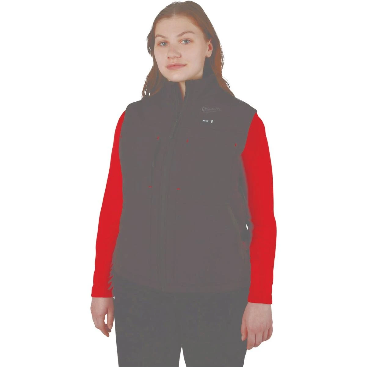 Milwaukee M12 AXIS Women's Black Cordless Vest Kit, M