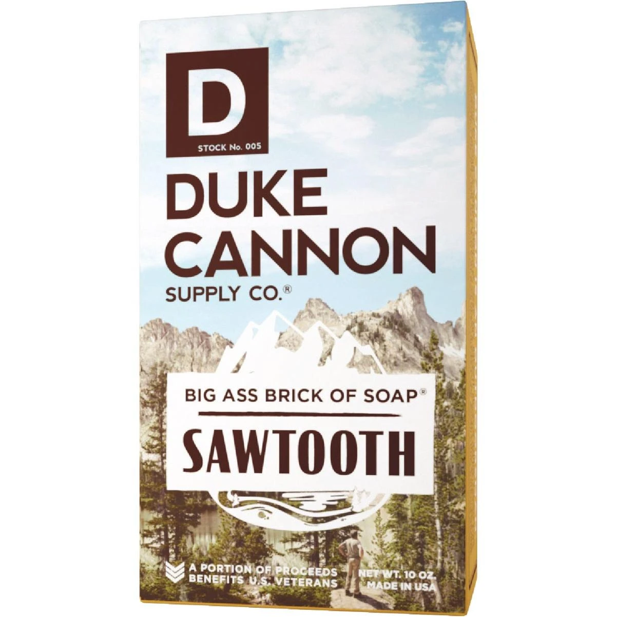 Duke Cannon 10 Oz. Sawtooth Big Ass Bar of Soap