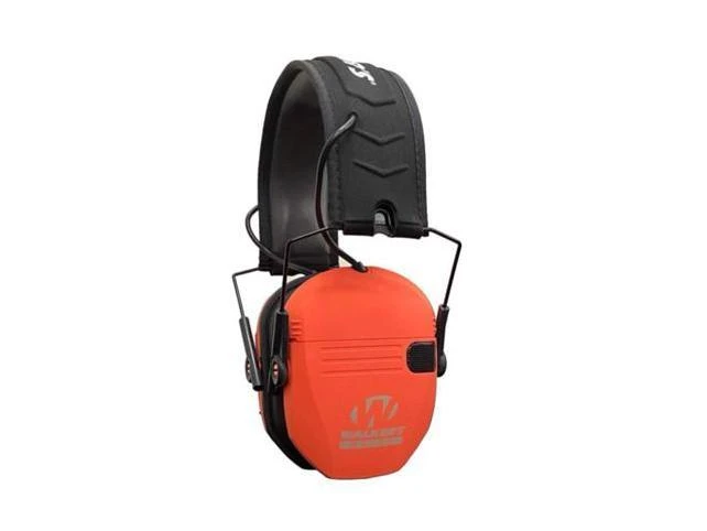 Walker's Razor Slim Shooter Folding Ear Protection Muffs, Nrr 23db, Coral Color