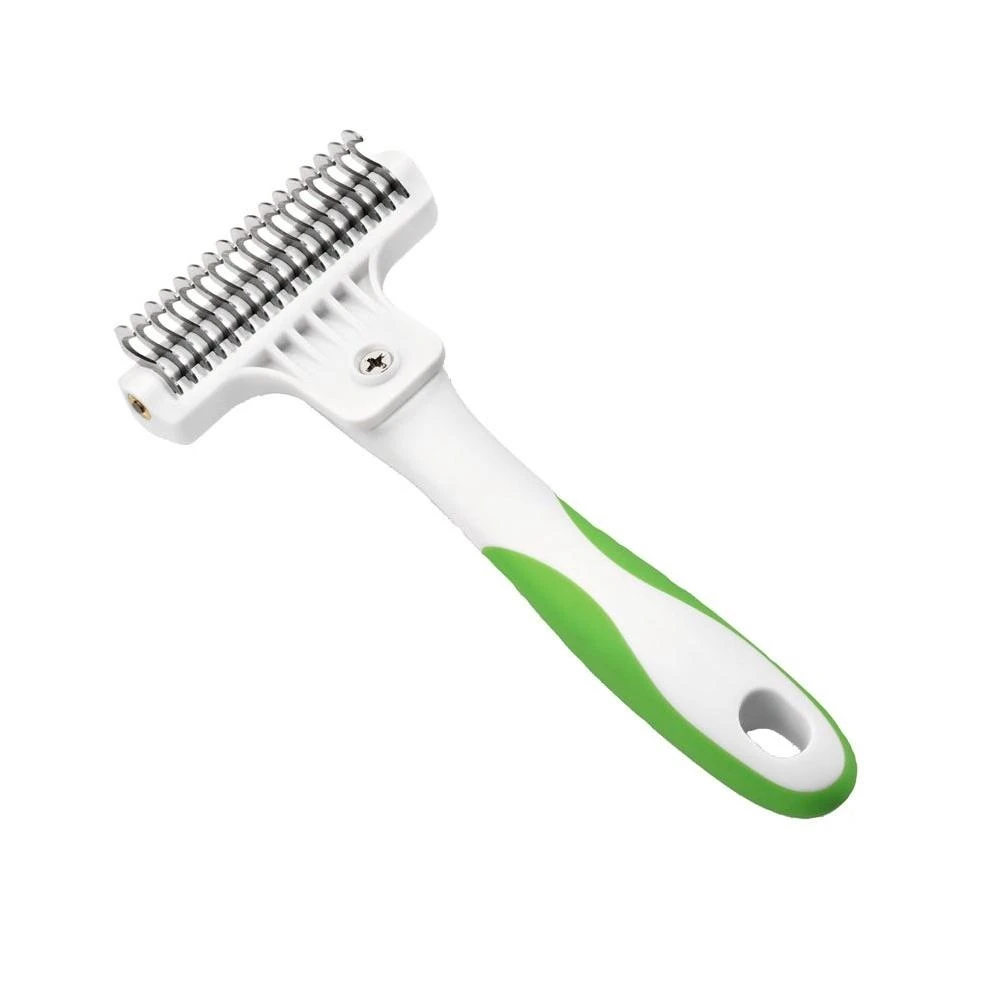 Andis 65760 Pet Deshedding Tool For Dogs And Cats - Green/white