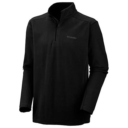 Columbia Men's Klamath Range Ii Half Zip Pullover - Large - Black Fleece Jacket