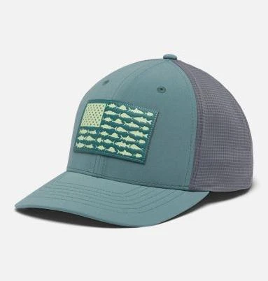 Columbia Pfg Fish Flag Signature 110 High Crown Hat