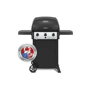 3-burner Cast Aluminum Propane Bbq Grill With 24,000 Btu