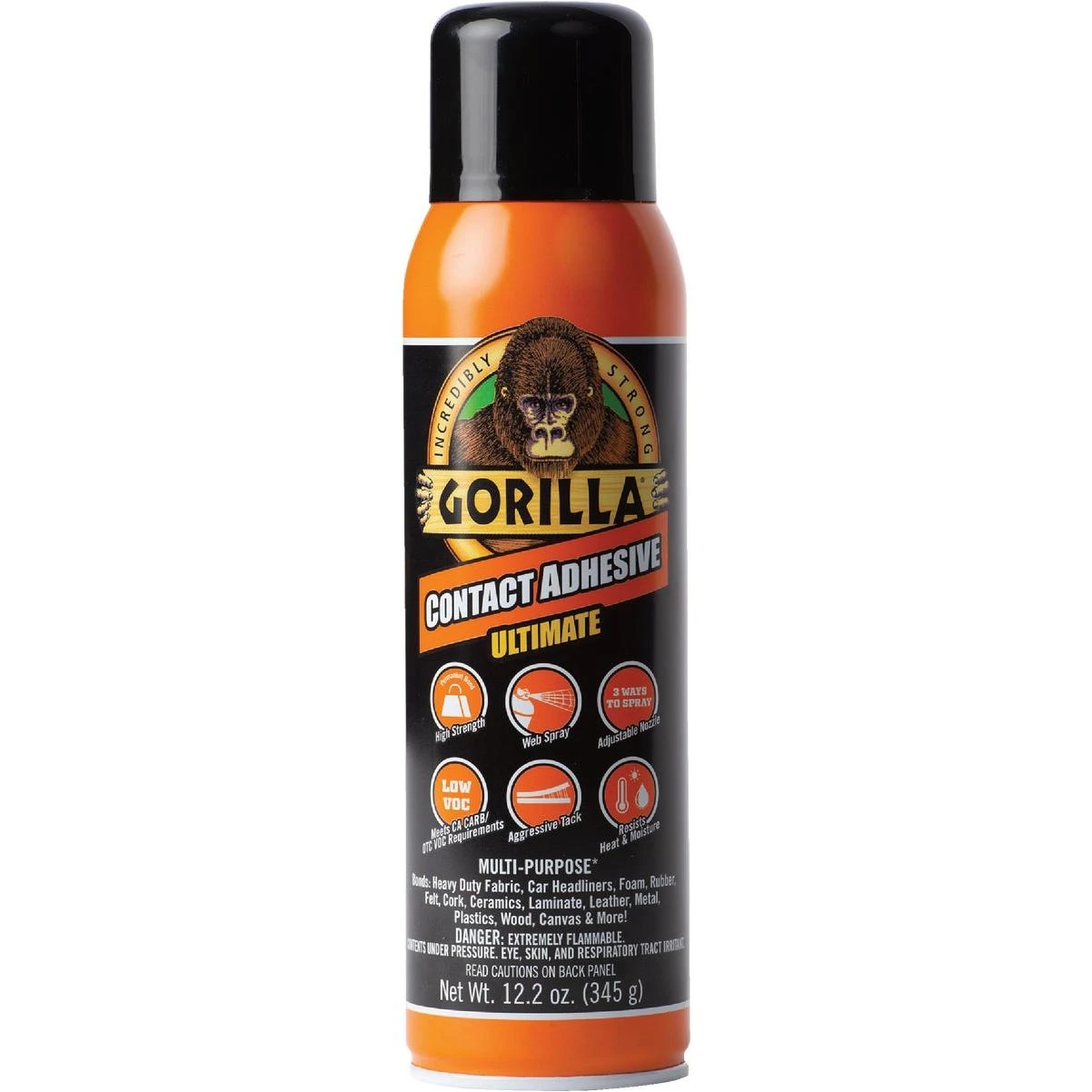 Gorilla 12.2 Oz Ultimate Spray Contact Adhesive