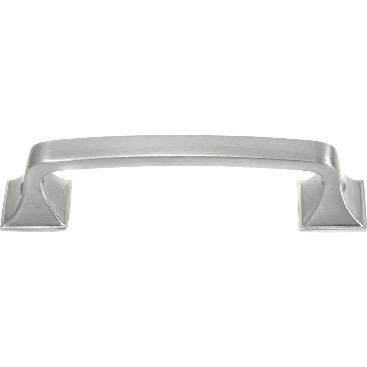 Laurey Newport 3-3/4 In. Center-To-Center Satin Nickel Pull Cabinet Drawer Pull